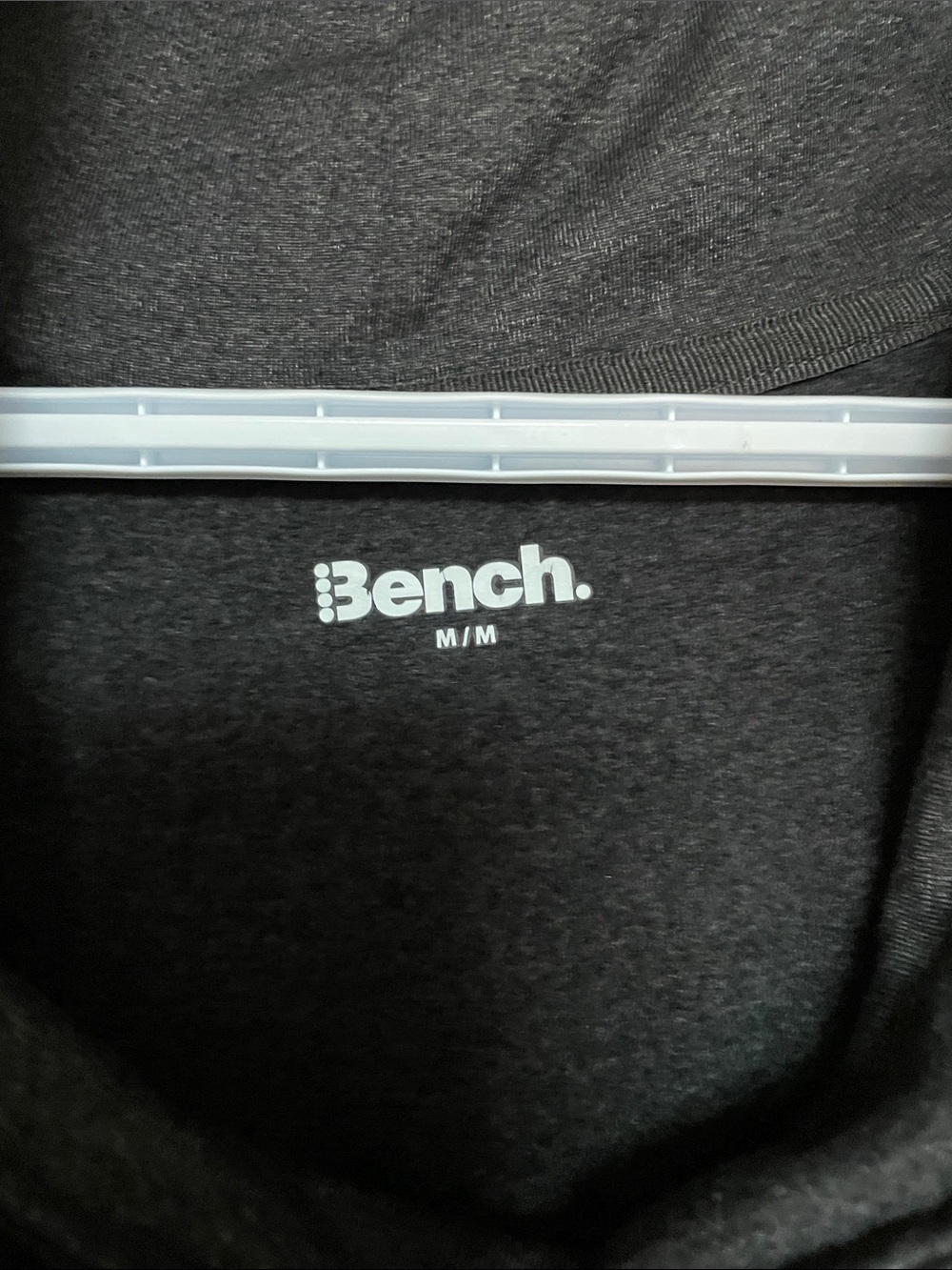 Bench Black Tee with White Logo